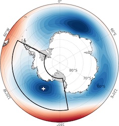 Amundsen Sea Low regional map